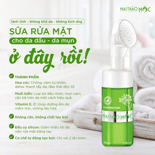 Sữa Rửa Mặt Mai Thảo Mộc Chính Hãng (Full Vat)