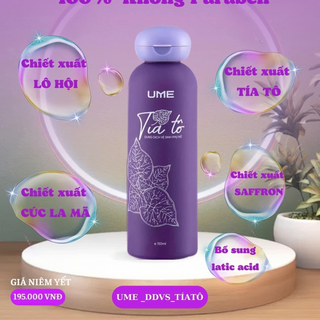 Dung Dịch Vệ Sinh Tía Tô Ume (Full Vat)