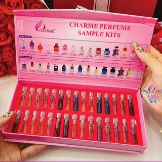 Bộ Test Nước Hoa Charme 30 Mùi (Full Vat)