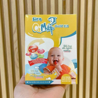 Siro Cá Mập Gold X2 Dinh Dưỡng Vàng Cho Bé (Full Vat)