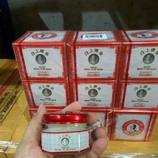 Dầu Ông Già Trắng Thái Lan 40gr (Thùng 144 Hủ)