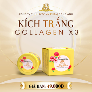 Kem Body Kích Trắng Collagen X3 (Full Vat)