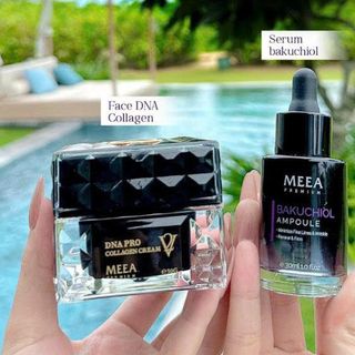 Combo Kem Face Cá Hồi Pro V2 & Serum Bakuchiol V2 Meea (Full Vat)