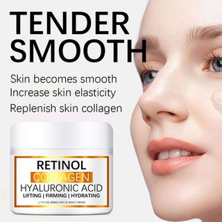 Kem dưỡng da tác động kép retinol collagen dưỡng ẩm, giảm melanin, làm sáng và chống nhăn