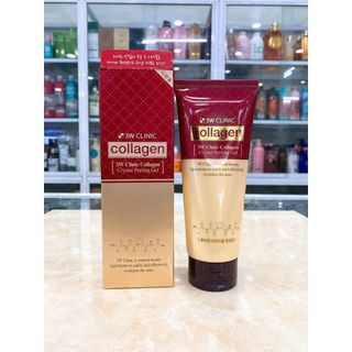 Tẩy Tế Bào Chết 3W Clinic Collagen 180ml Đỏ(Full Vat)