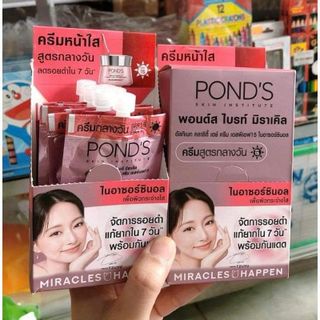 Kem Dưỡng Trắng Da Ponds Hộp 6 Gói Thái Lan (Full Vat)