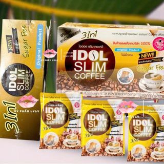 Cafe Giảm Cân Idol Slim X2 Chuẩn Thái Hộp 10 Gói (Full Vat)