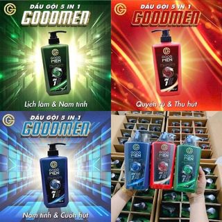 Sữa Tắm Gội Toàn Thân Goodmen (Full Vat)