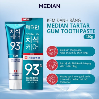 Kem Đánh Răng Median Xanh Ngọc Hàn (Full Vat)