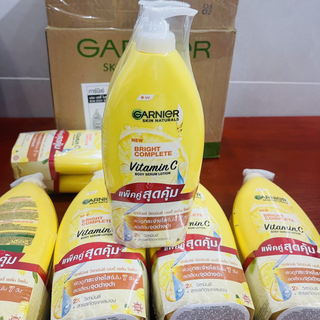 Sữa Dưỡng Thể Garnier Vitamin C Thái Lan 400ml (Full Vat)