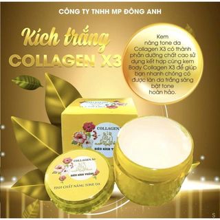 Siêu Kích Trắng Collagen X3 (Full Vat)