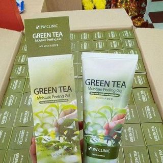 Tẩy Da Chết Trà Xanh 3W Clinic 180ml (Full Vat)