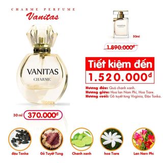 Nước Hoa Nữ Charme Vanitas 30ml (Full Vat)