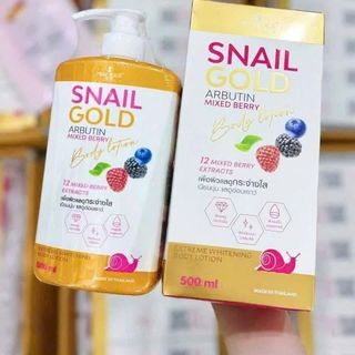 Sữa Dưỡng Thể Snail Gold Arbutin Lotion (Full Vat)