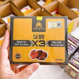 Giảm Cân Slim X3 Đông Y Mộc Linh 30 Viên (Full Vat)
