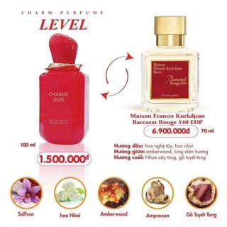 Nước Hoa Nữ Charme Level 100ml (Full Vat)