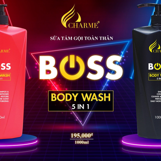 Sữa Tắm Gội Toàn Thân Charme Boss (Full Vat)