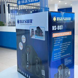 Loa Vi Tính 2.1 NASUN NS-807 - Sản Xuất Tại Nhà Máy Microlab