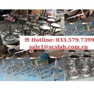 GHẾ INOX PHÒNG THÍ NGHIỆM SCS LAB - CHẤT LIỆU CAO CẤP