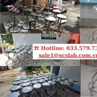 GHẾ INOX PHÒNG THÍ NGHIỆM SCS LAB - CHẤT LIỆU CAO CẤP