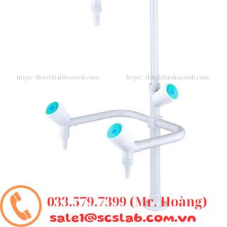 Vòi 3 nhánh chuyên dụng phòng thí nghiêm - SCSLAB