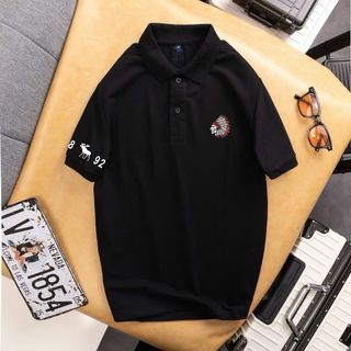 Áo thun co co theu logo thổ dân