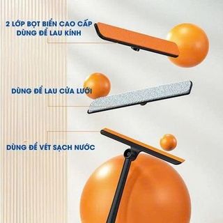CÂY LAU KÍNH 2 MẶT MÀU CAM