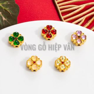 Chamr cỏ 4 lá mix vòng tay giá sỉ