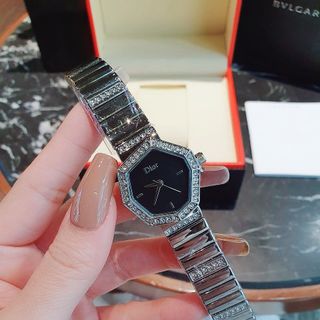 SALE BỎ MẪU HÀNG XI ĐỒNG HỒ NỮ THỜI TRANG DIOC MẶT GÓC CẠNH