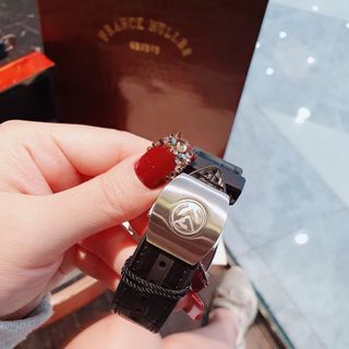 ĐỒNG HỒ NAM SIÊU CẤP PRANCK MULER FULL HỘT XOÀN AUTOMATIC ĐEN