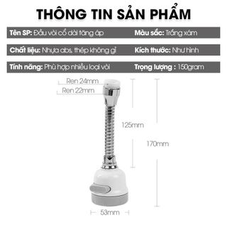Vòi rửa bát 3 chế độ V17