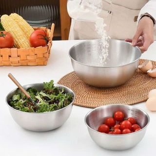 SET 3 THAU INOX TRỘN BỘT CHIA VẠCH