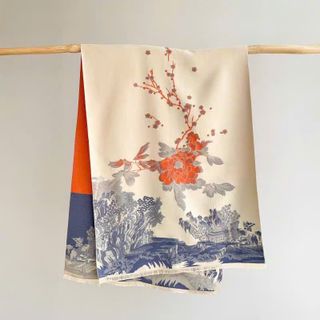 Khăn choàng dạ cashmere hoa - 2015