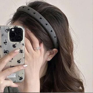 CÀI TÓC VẢI XỐP CHẤM BI