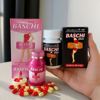 COMBO 2 HỘP VIÊN UỐNG VITAMIN XƠ BASCHI HỒNG & BASCHI ĐEN PLUS ĐÀO THẢI THANH LỌC TOÀN DIỆN.