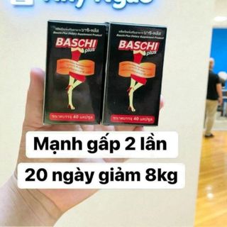 COMBO 2 HỘP VIÊN UỐNG VITAMIN XƠ BASCHI HỒNG & BASCHI ĐEN PLUS ĐÀO THẢI THANH LỌC TOÀN DIỆN.