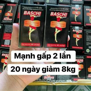 COMBO 2 HỘP VIÊN UỐNG VITAMIN XƠ BASCHI HỒNG & BASCHI ĐEN PLUS ĐÀO THẢI THANH LỌC TOÀN DIỆN.