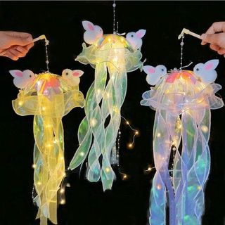 ĐÈN LỒNG SỨA 2 THỎ