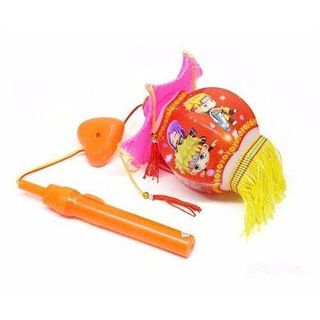 LỒNG ĐÈN TRUNG THU HÌNH MÁI ĐÌNH CÓ ĐÈN NHẠC