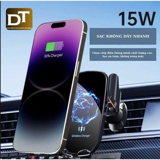Giá đỡ điện thoại kèm sạc không dây