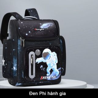 Balo chống gù T06 màu đen phi hành gia