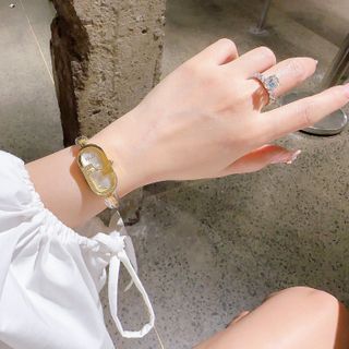 ĐỒNG HỒ NỮ CAO CẤP PENDI O’CLOCK VÒNG KIỀNG VÀNG MẶT CN