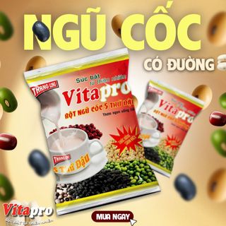 Bột ngũ cốc 5 loại đậu Vitapro (Có đường)