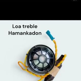 Loa treble H/kardon tháo xe BMW hàng đẹp chất lượng tốt kèm tụ dây sẵn Diy -