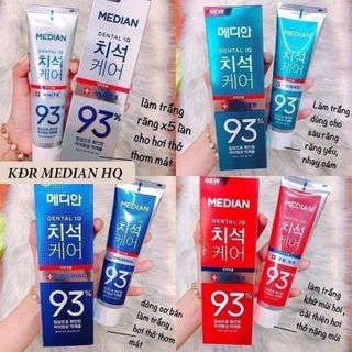 Kem Đánh Răng Hàn Quốc Median Dental IQ 93%