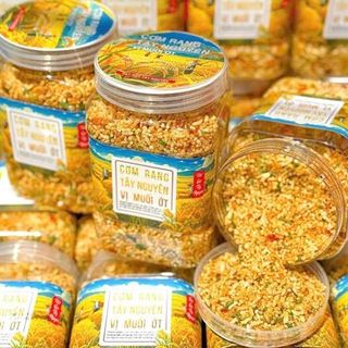 Cơm Rang Tây Nguyên Vị Muối Ớt (Thùng 50 Hủ)