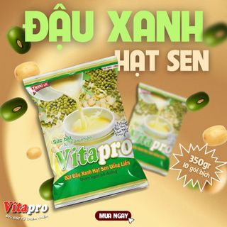 Bột đậu xanh hạt sen Vitapro 100% dinh dưỡng từ thiên nhiên