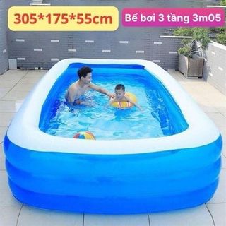 Bể bơi 3 tầng 3m05 (305x175x55cm)