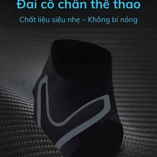 BĂNG QUẤN CỔ CHÂN THỂ THAO GIÚP HẠN CHẾ LẬT SƠ MI CỔ CHÂN, NGĂN CHẶN NGUY CƠ BONG GÂN CỔ CHÂN INNOVA SPORTS