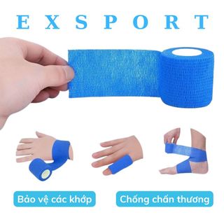 BĂNG KEO THỂ THAO VẢI TỰ DÍNH ÊM ÁI, CHỐNG LẬT CỔ CHÂN KEO DÍNH CHẮC, BẢO VỆ CHÂN KHỎI CHẤN THƯƠNG EXPORT